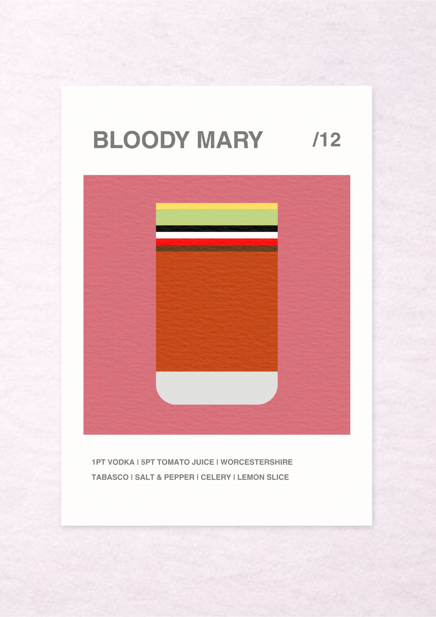 Bloody Mary /12 - A3