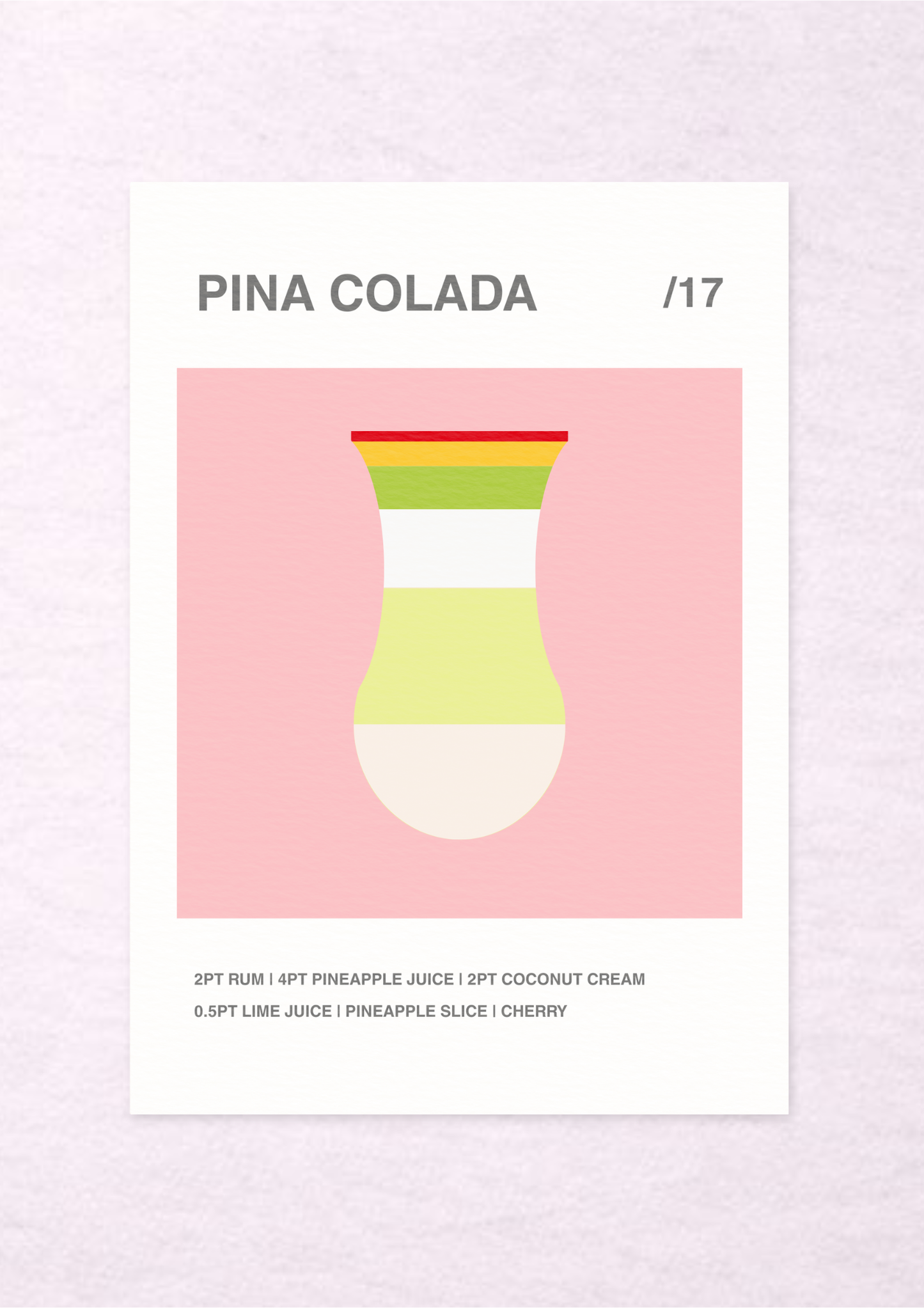 Pina Colada /17 - A3