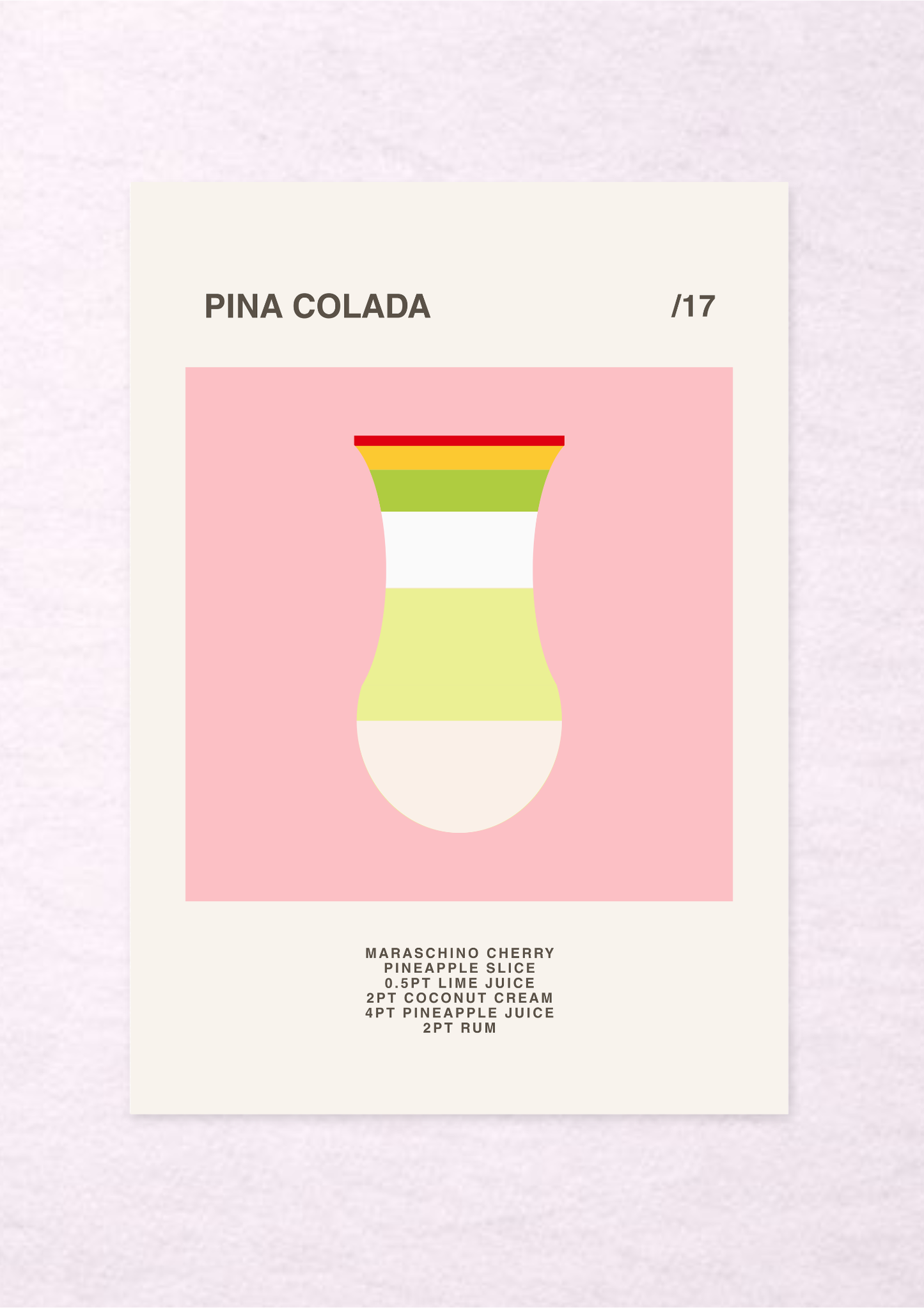 Pina Colada /17 - A4