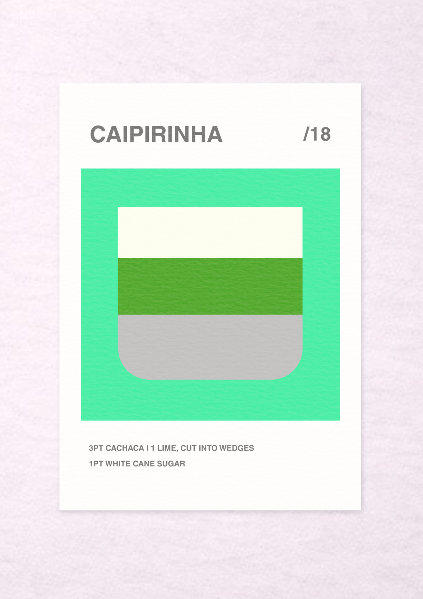 Caipirinha /18 - A3