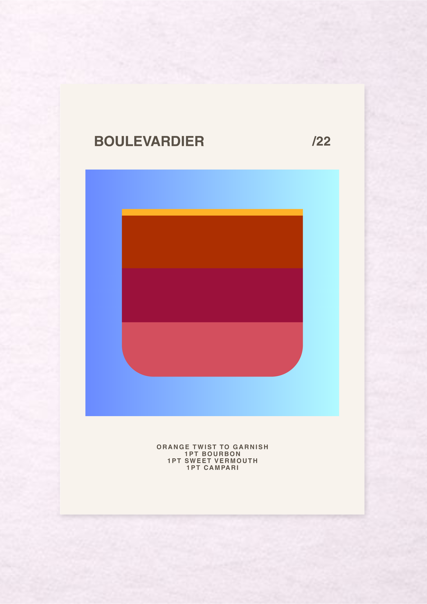 Boulevardier /22 - A4