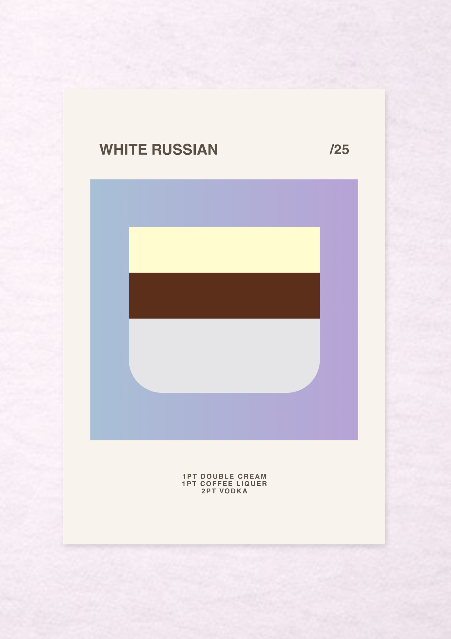 White Russian /25 - A4