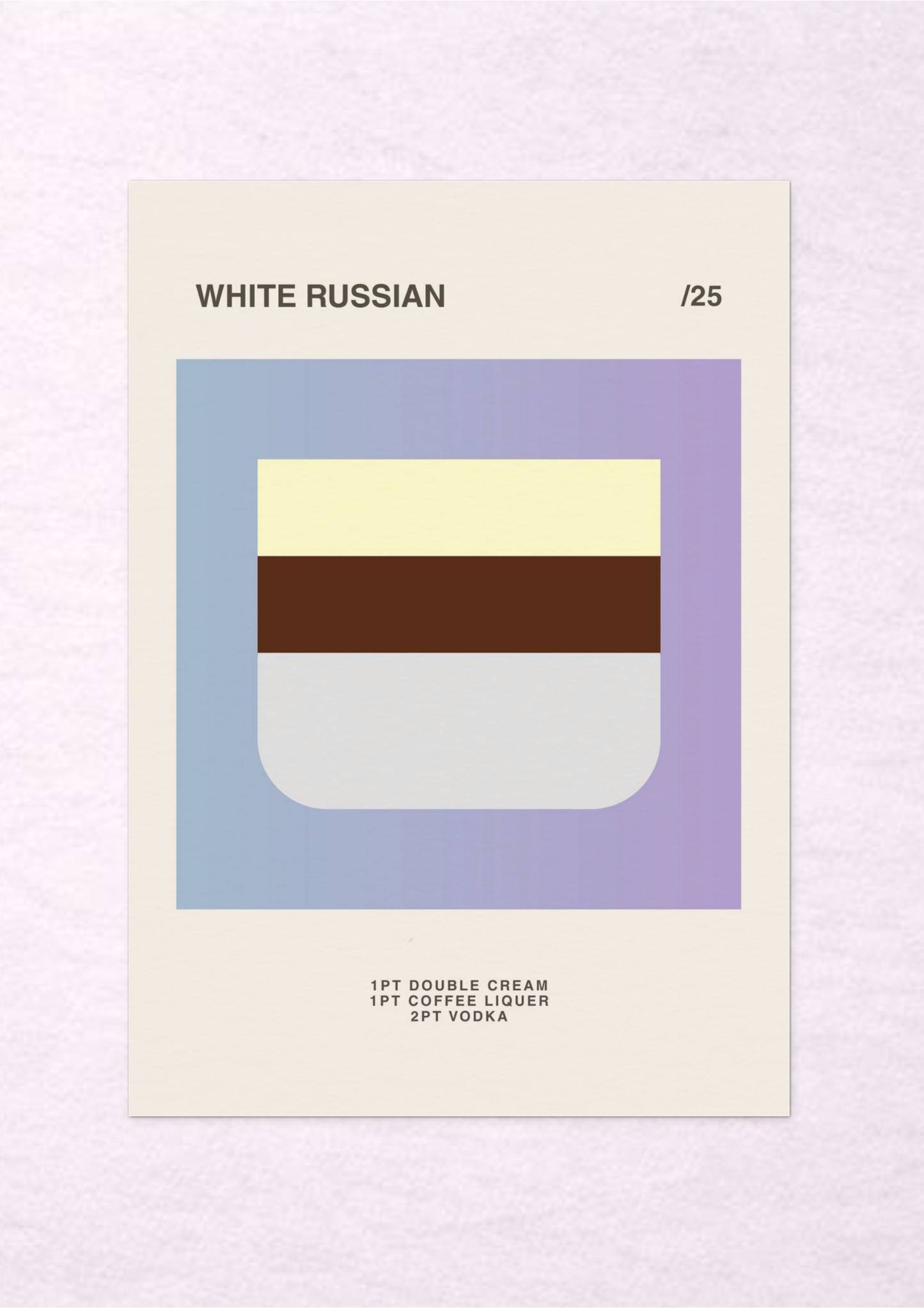 White Russian /25 - A3