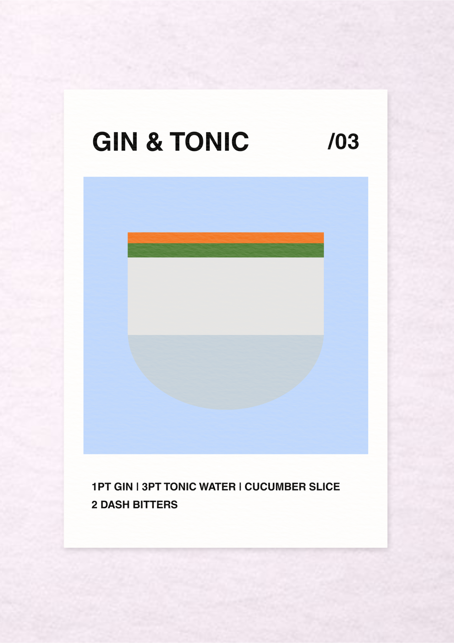 Gin & Tonic /03 - A4