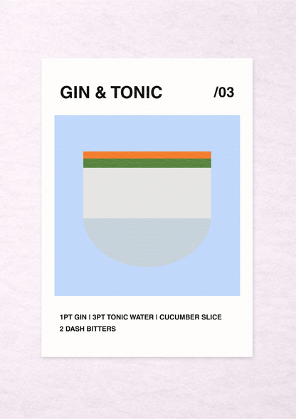 Gin & Tonic /03 - A4