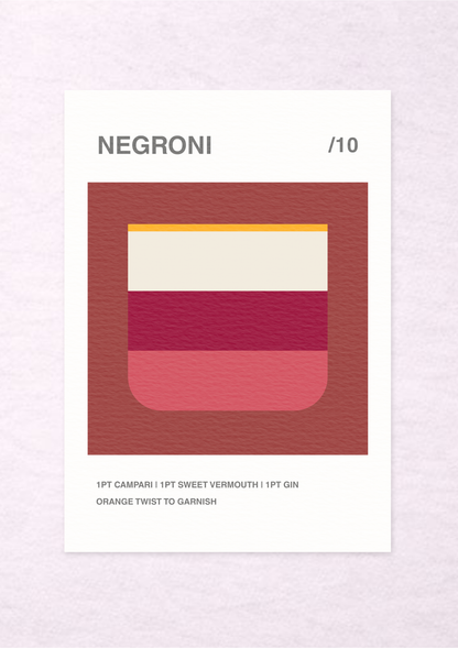 Negroni /10 - A3