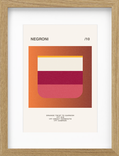 Negroni /10 - A4