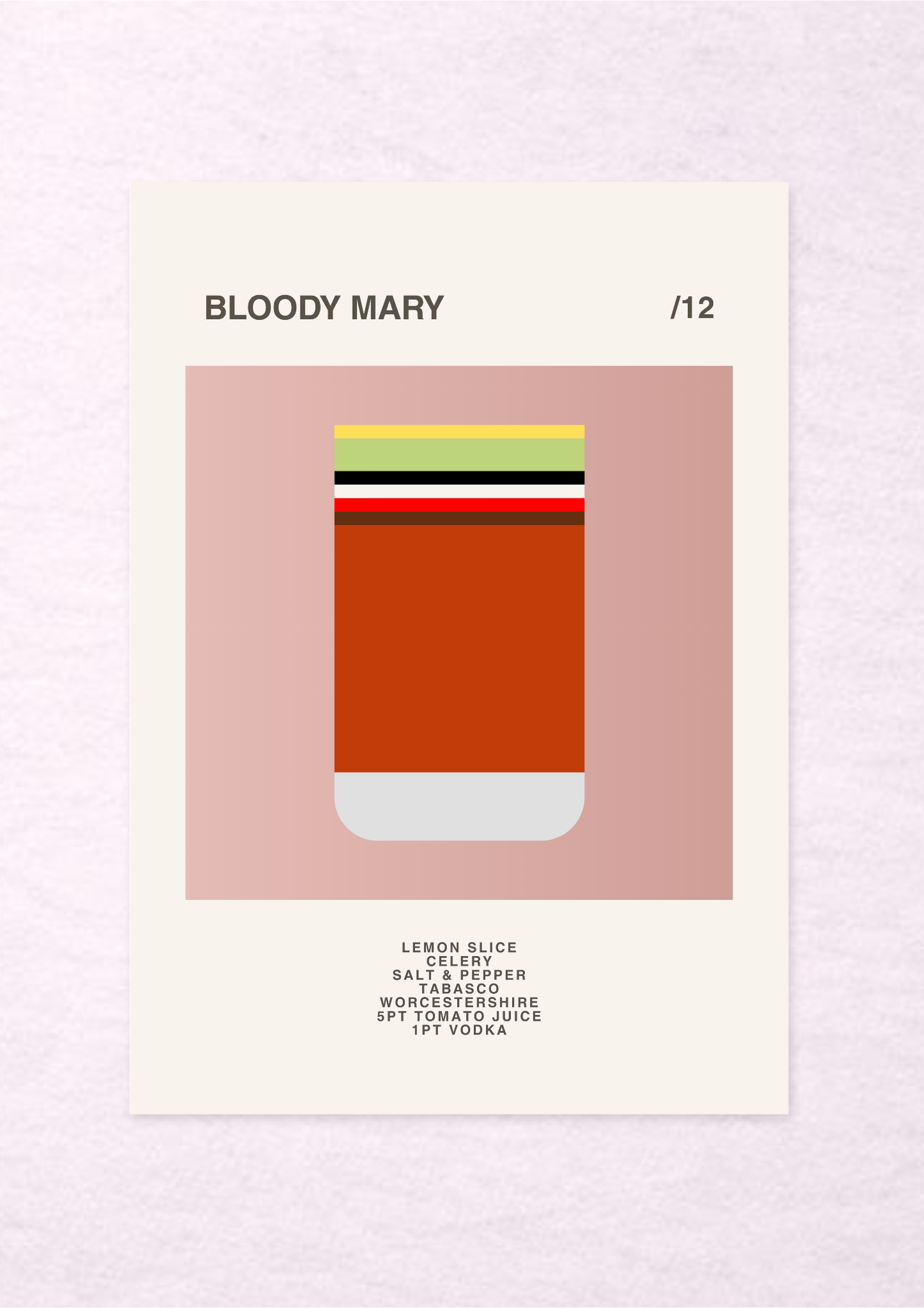 Bloody Mary /12 - A4