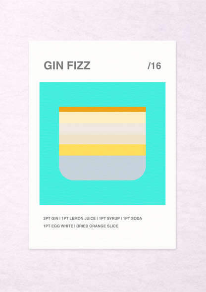 Gin Fizz /16 - A3