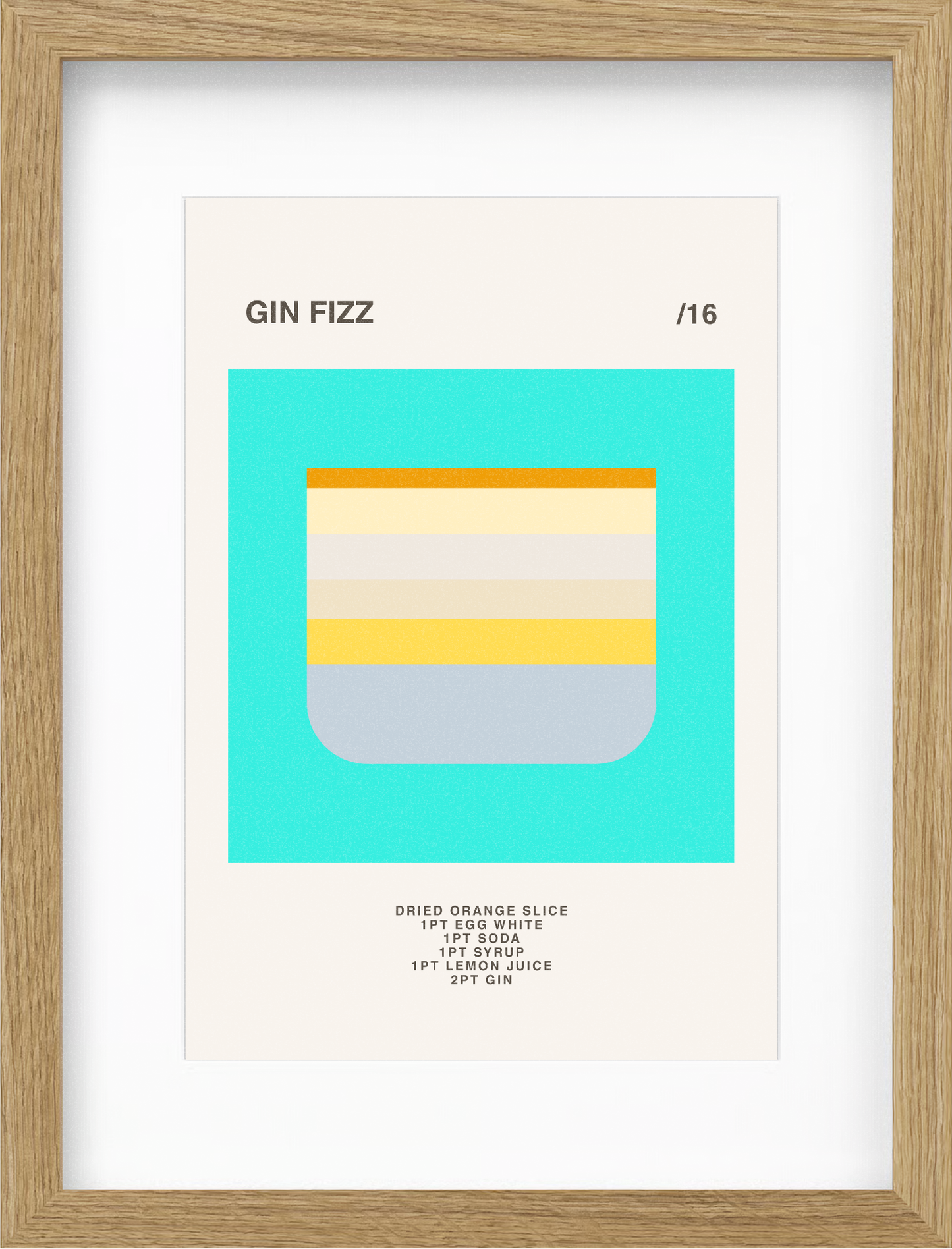 Gin Fizz /16 - A4