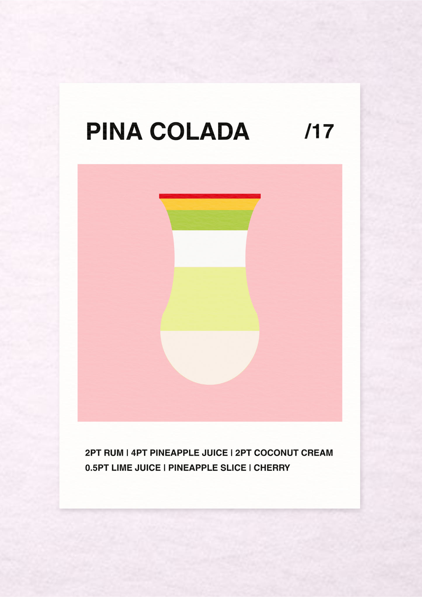 Pina Colada /17 - A4