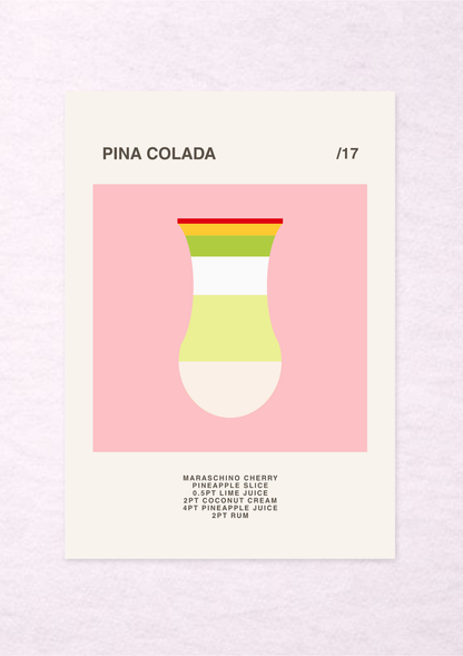 Pina Colada /17 - A4