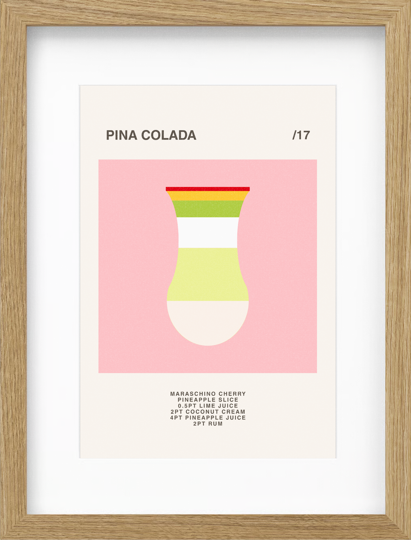 Pina Colada /17 - A4
