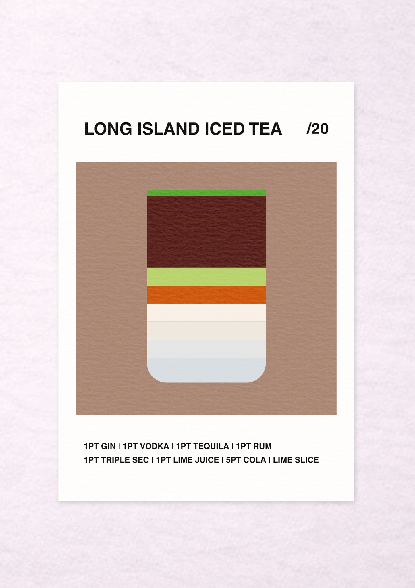 Long Island Iced Tea /20 - A4