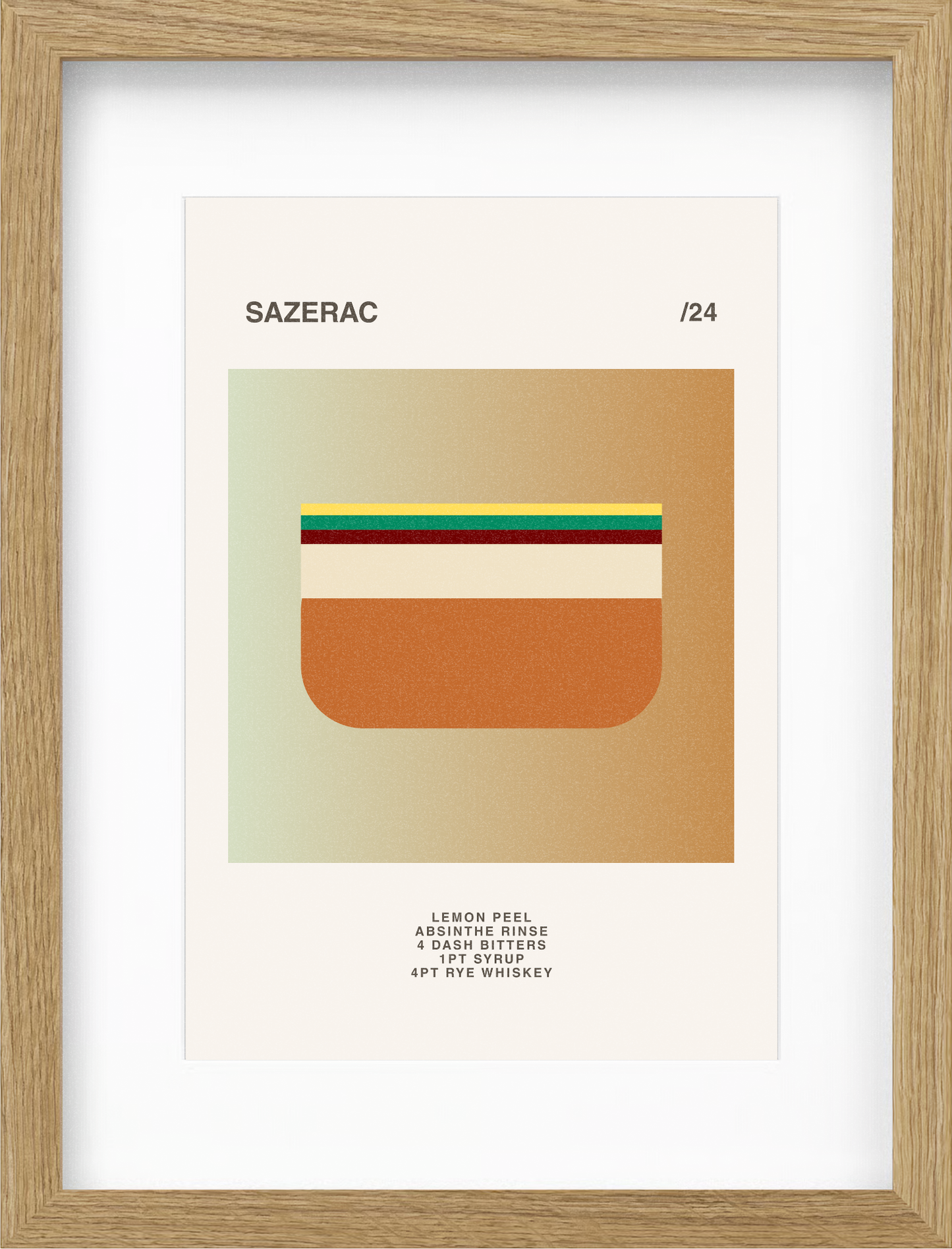 Sazerac /24 - A4