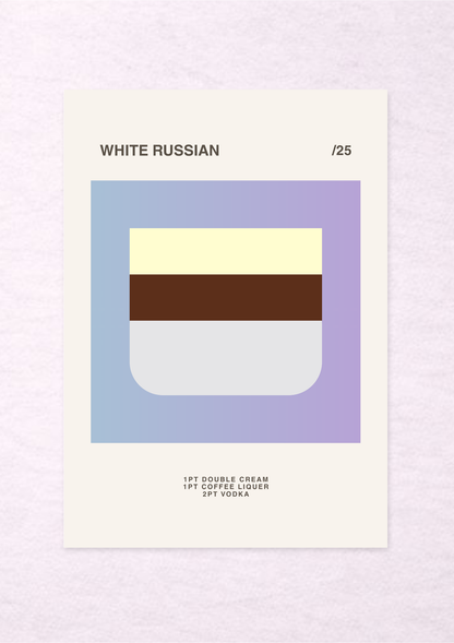 White Russian /25 - A4