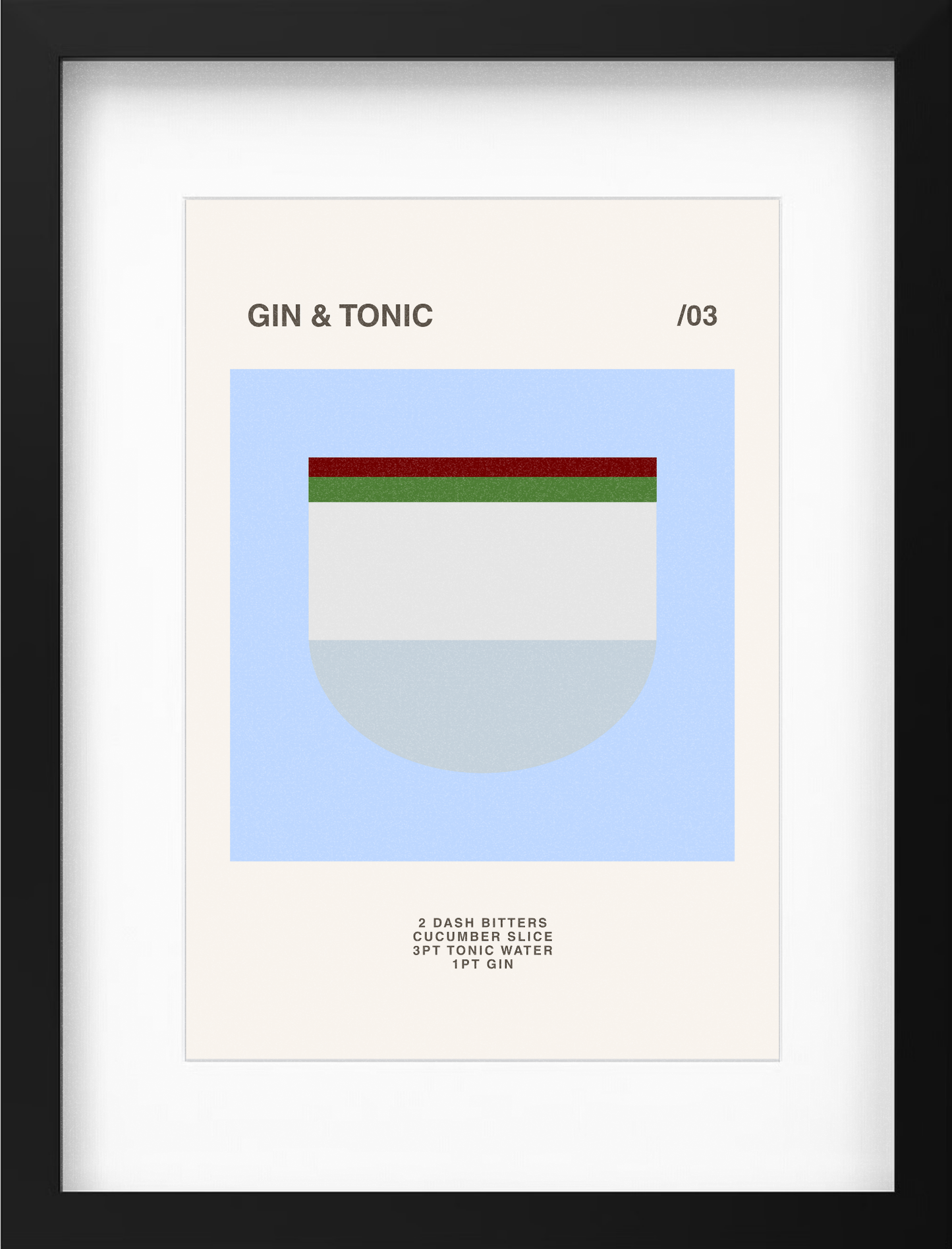 Gin & Tonic /03 - A4