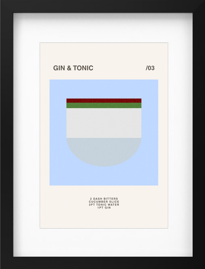 Gin & Tonic /03 - A4