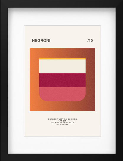 Negroni /10 - A4