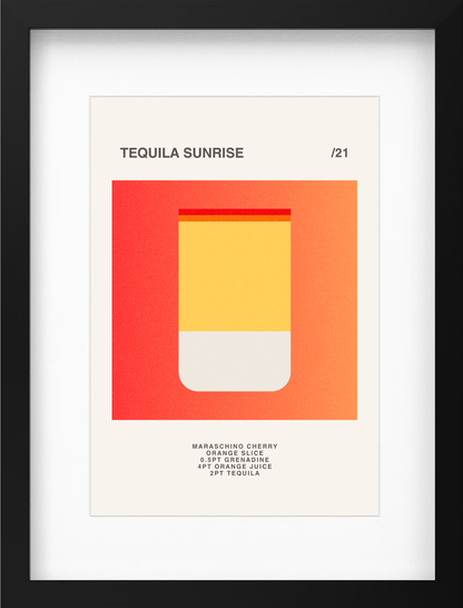 Tequila Sunrise /21 - A4