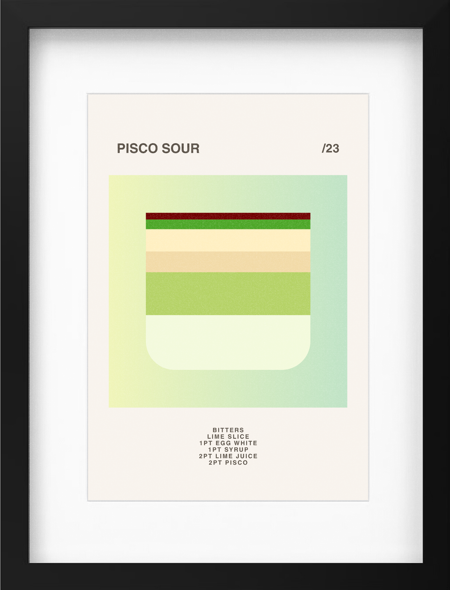 Pisco Sour /23 - A4