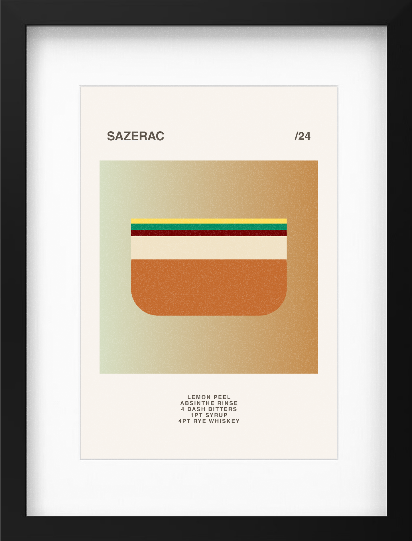 Sazerac /24 - A4