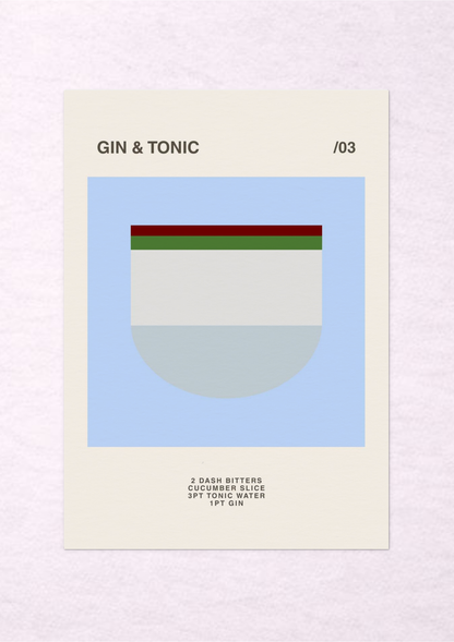 Gin & Tonic /03 - A3