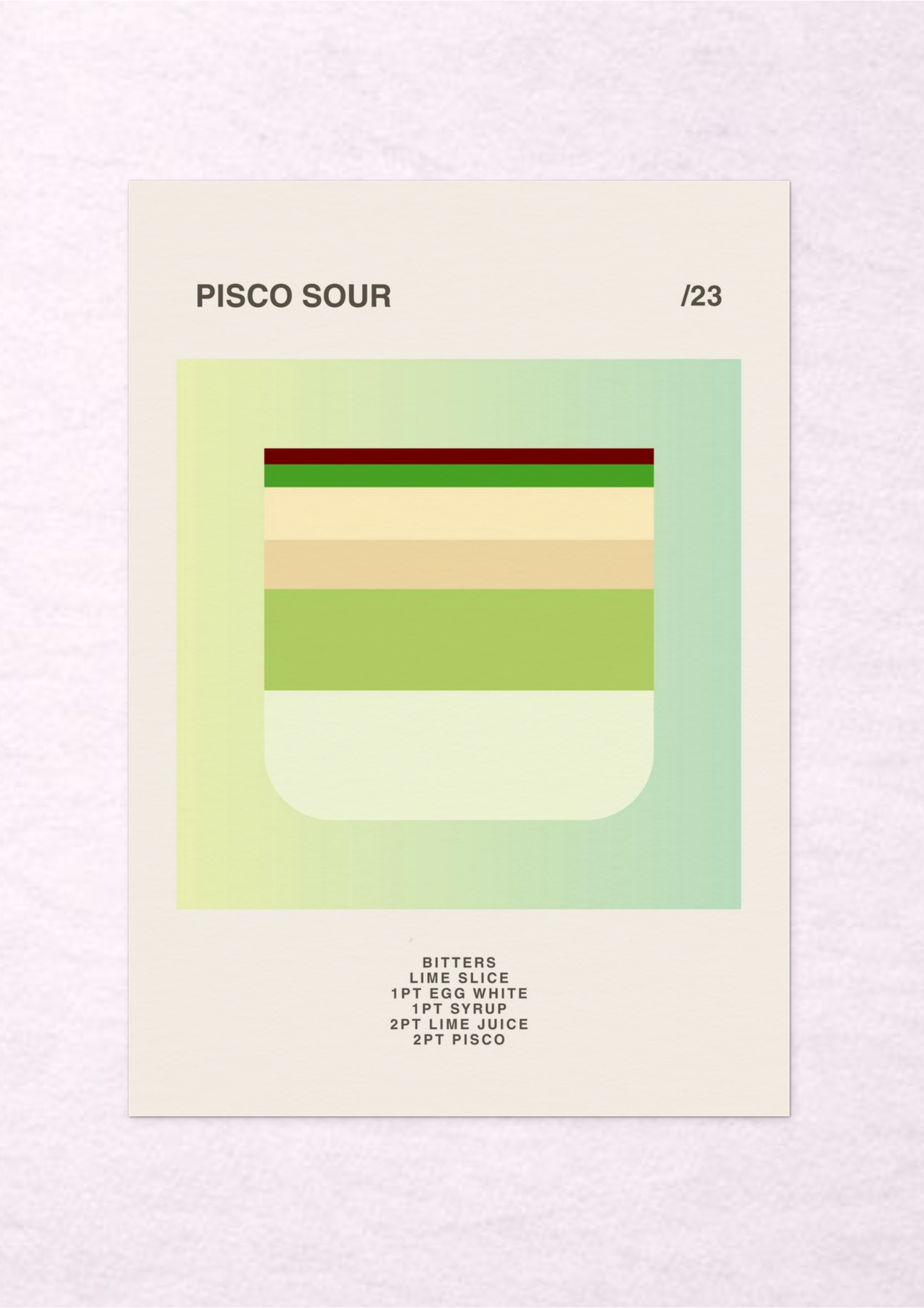 Pisco Sour /23 - A3