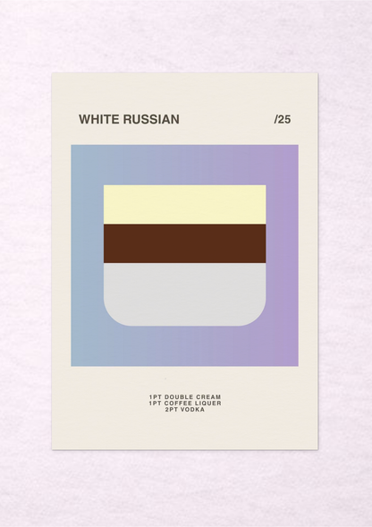 White Russian /25 - A3