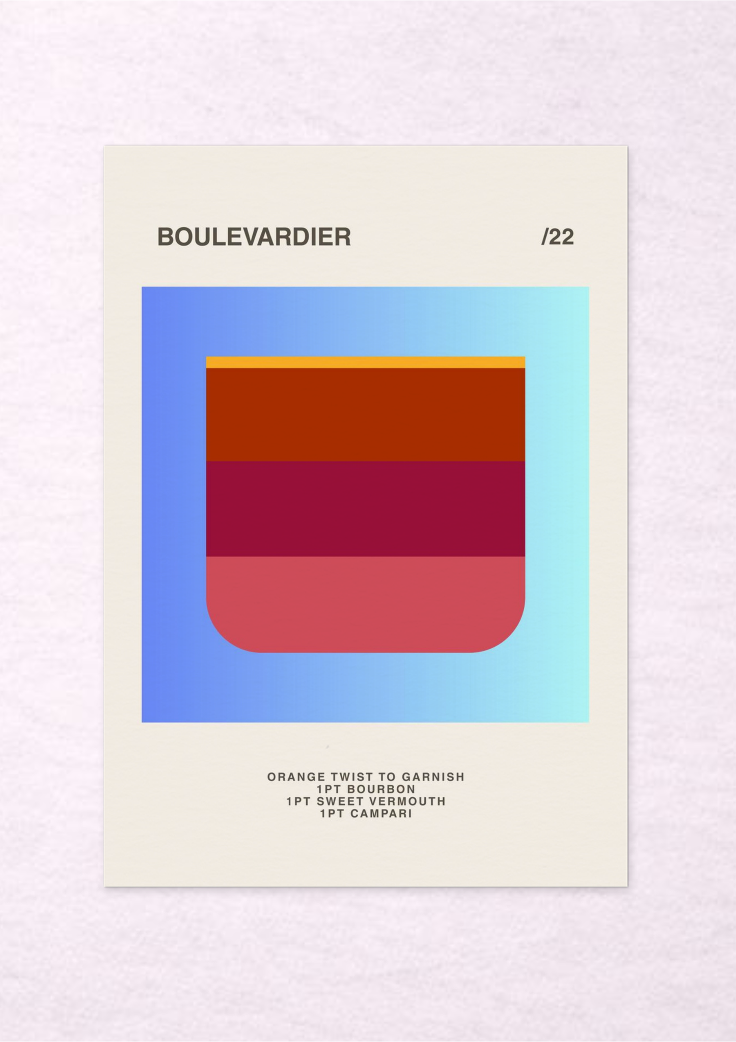 Boulevardier /22 - A3