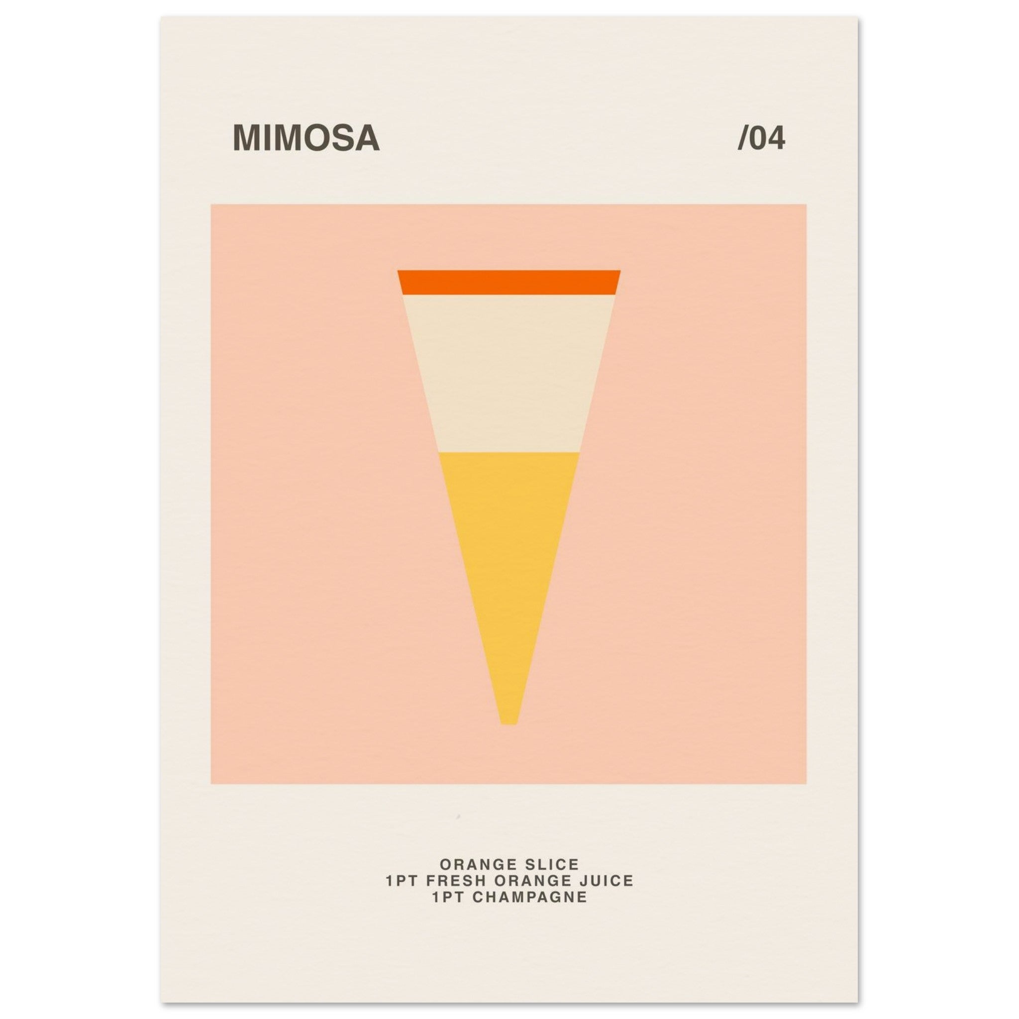 mimosaページ Mimosa /04 - A3 – Blocktail Prints - Abstract Artworks for the