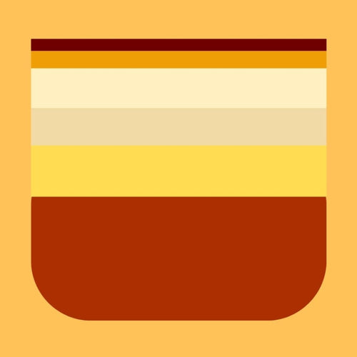 Blocktails - block-colour cocktail prints